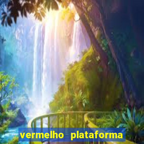 vermelho plataforma de jogos